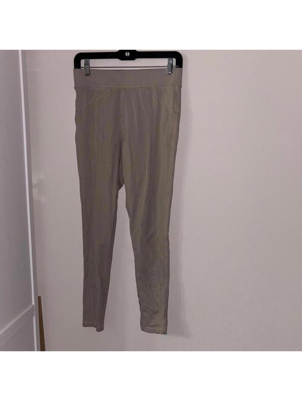 Versona Nude Tan Leggings Stretch Comfort Casual